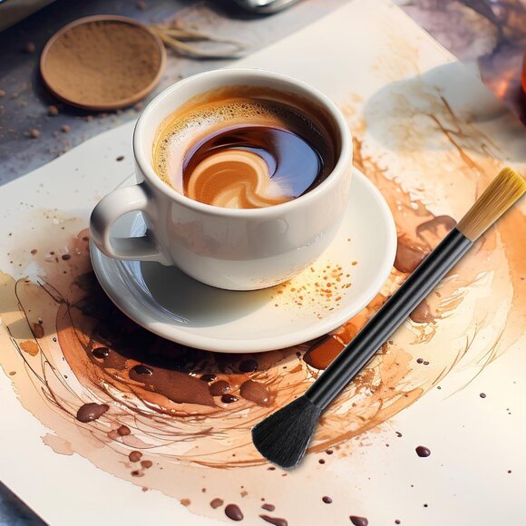 Coffee Grinder Cleaning Brush Dusting Espresso Brush Accessories - Picture 7 of 7